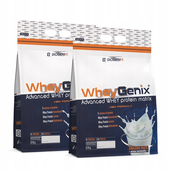OLIMP BIOGENIX WHEY GENIX 4540g BIAŁKO SERWATKOWE PROETIN ODŻYWKA BIAŁKOWA