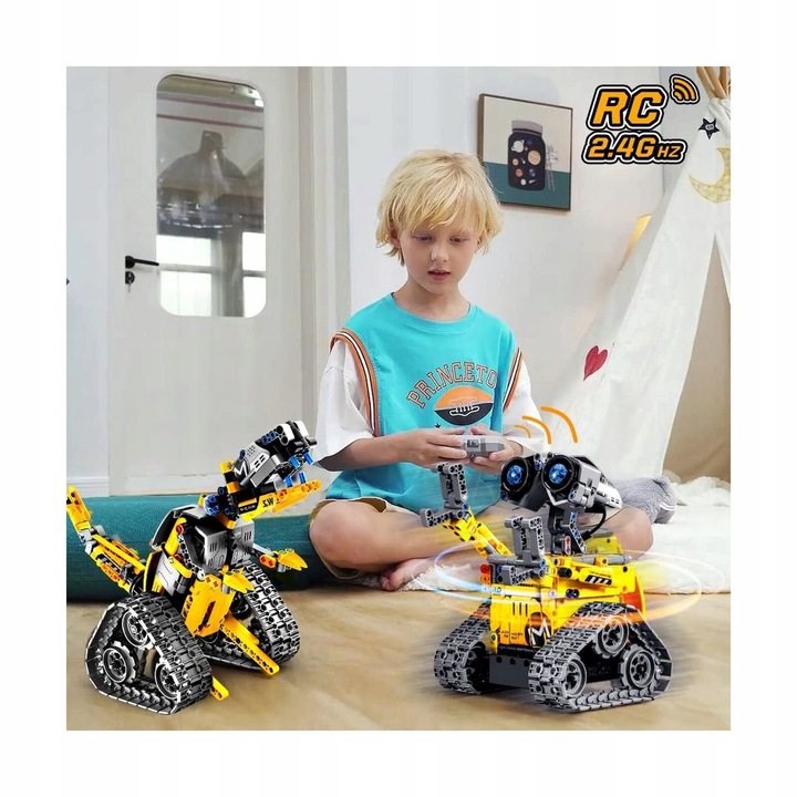 ZABAWKI DO BUDOWANIA ROBOTA, ZDALNIE STEROWANE ZA POMOCĄ APLIKACJI