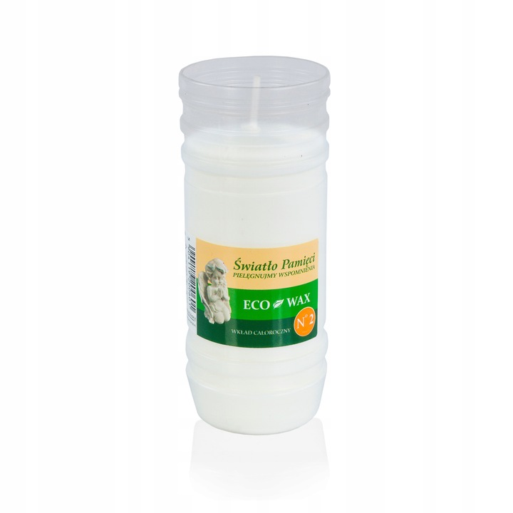 ZNICZE PARAFINOWE WKŁADY 2,5 dnia ECO Light 20 szt
