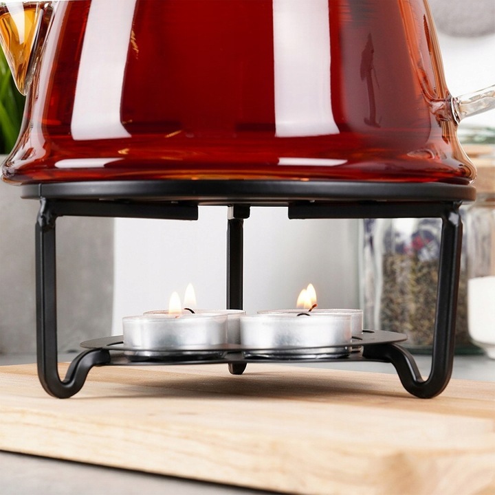 Podgrzewacz NA ŚWIĘCZKĘ pod dzbanek zaparzacz garnek fondue naczynie potraw