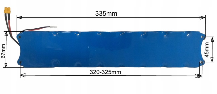 AKUMULATOR BATERIA DO HULAJNOGI REBEL FAST WHEELS PRO 36V 8700mAh