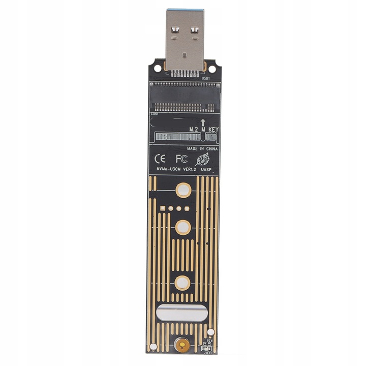 ADAPTER USB 3.1 READER FOR NVME M.2 SSD DRIVES