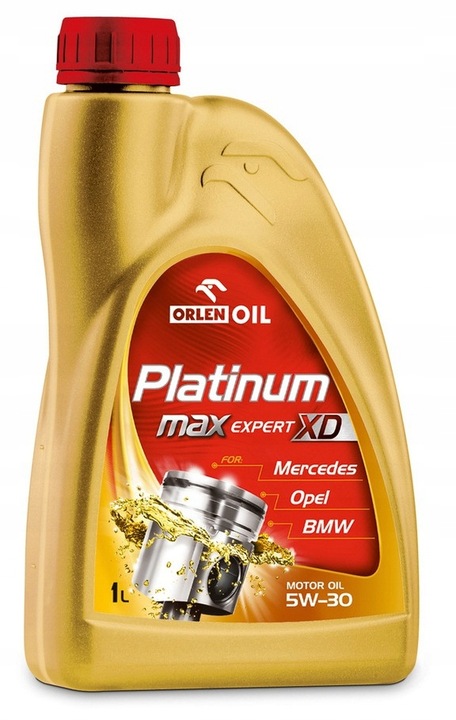 OLEJ PLATINUM MAX EXPERT XD 5W30 1L /MERCEDES/OPEL/BMW/ SM/CF C3 DEXOS 2 MB