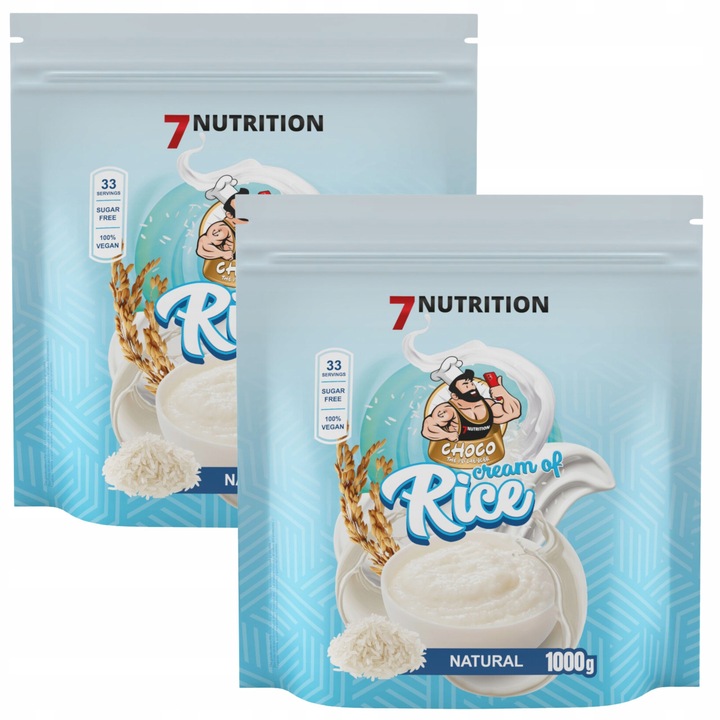 7NUTRITION Kleik Bez Cukru Zamiast Posiłku Zdrowa Przekąska Naturalny 2kg