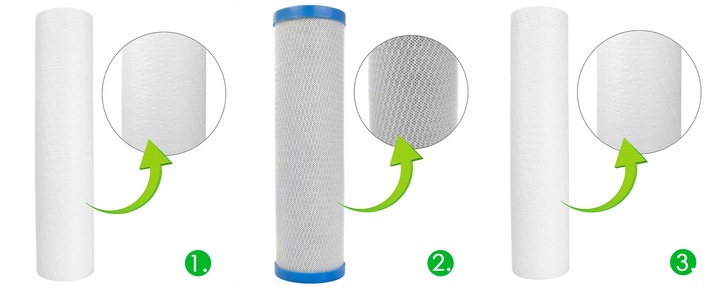 Zestaw podzlewozmywakowy trzystopniowy system filtracji Aqua FS3 Emi USTM