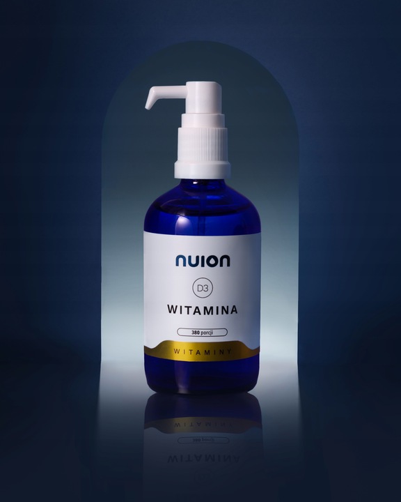 WITAMINA D3 DLA DZIECI W KROPLACH 100ml 380 porcji NAJLEPIEJ PRZYSWAJALNA