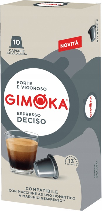Kapsułki z kawą do NESPRESSO Gimoka MIX x100