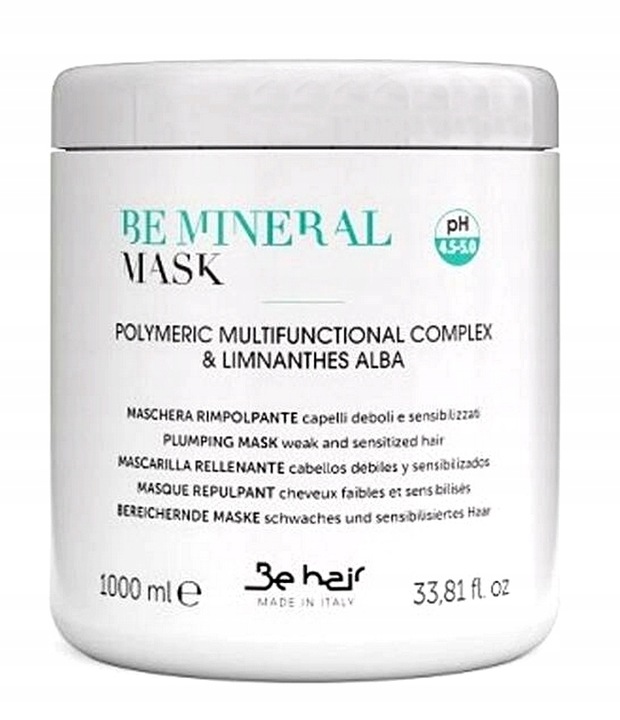 Be Hair BE MINERAL MASK mineralna maska do włosów 1000 ml