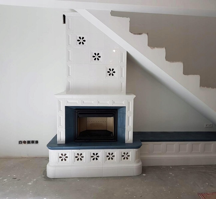 Fuga zduńska do pieca kaflowego, kominek, kuchnia