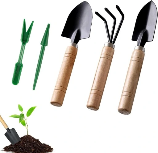 3-CZĘŚCIOWY MINI ZESTAW NARZĘDZI OGRODOWYCH NARZĘDZIA AKCESORIA DO OGRODU