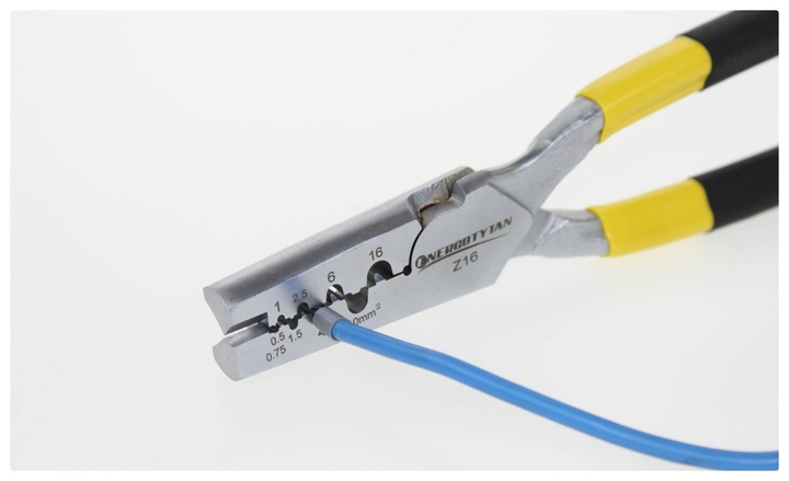 ZACISKARKA PRASKA DO KABLI TULEJEK KOŃCÓWEK 0,5-16