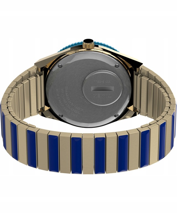 Zegarek damski Timex Q Malibu Lazur oceanie