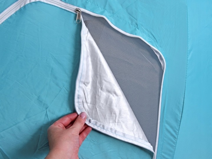 Parasol Plażowy Chalkidiki Para Sole UPF 50+ na Plażę do Ogrodu SS0784