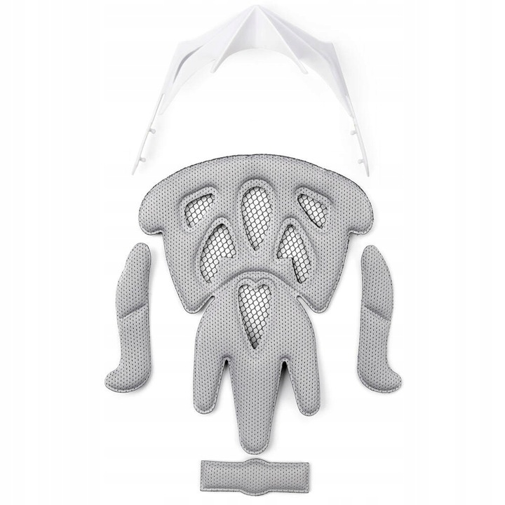 Kask rowerowy z daszkiem lekki regulowany na rower Meteor Drizzle M 55-58cm