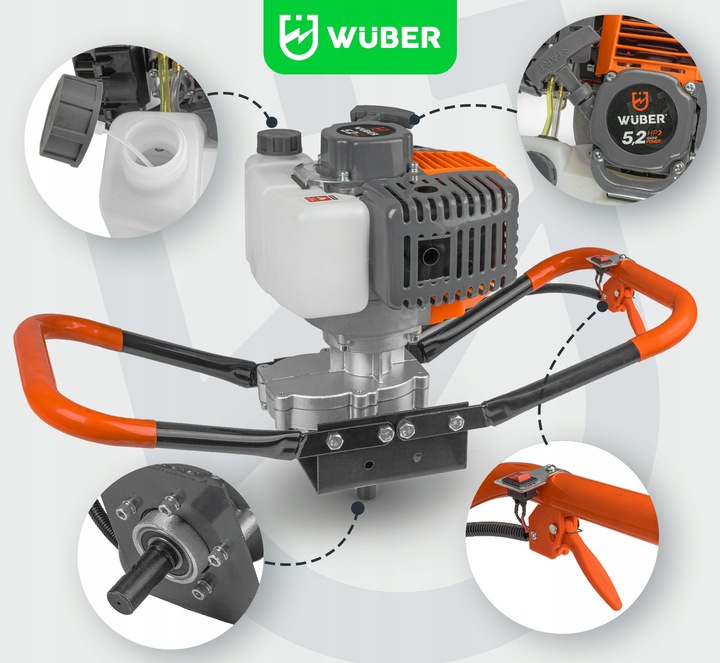 WIERTNICA SPALINOWA GLEBOWA ŚWIDER DO ZIEMI