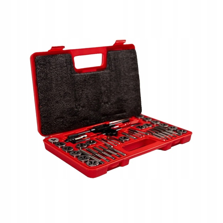 ZESTAW GWINTOWNIKÓW I NARZYNEK 40 EL. SOLIDNE WYKONANIE