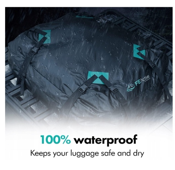 BAGAŻNIK DACHOWY SAMOCHODOWY TORBA WODOODPORNA 424 L