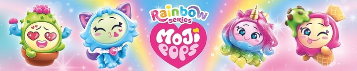 MagicBox - Moji Pops Rainbow - seria 5 - saszetka z figurką 5 sztuk
