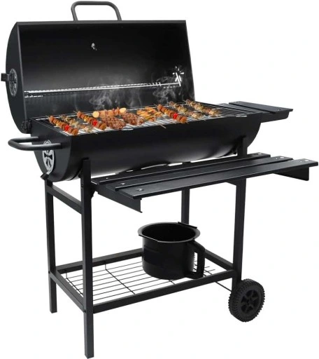 Grill węglowy "beczka"