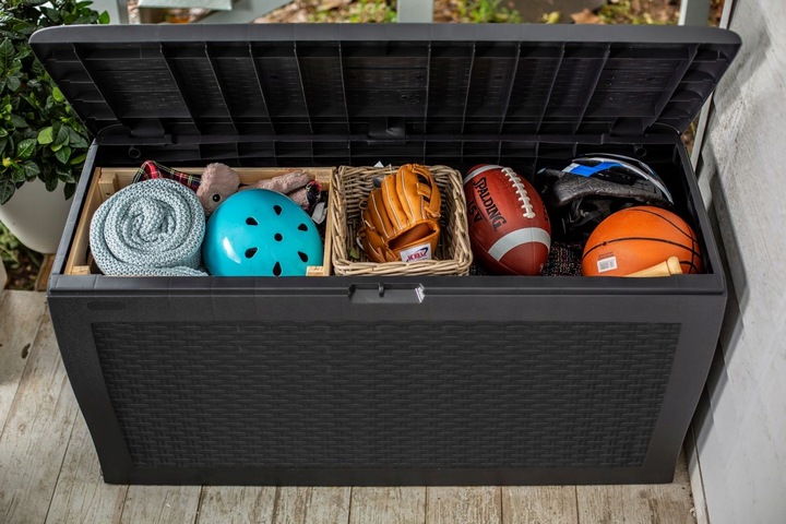 Skrzynia ogrodowa Keter Samoa 246963 270 l grafit