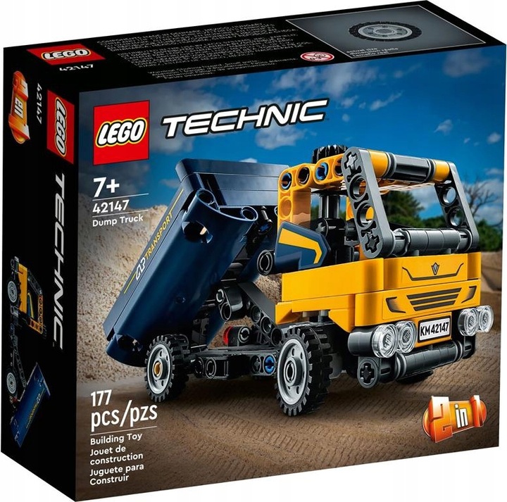 LEGO Technic 90087465 lego technic koparka wywrotka ciężarówka