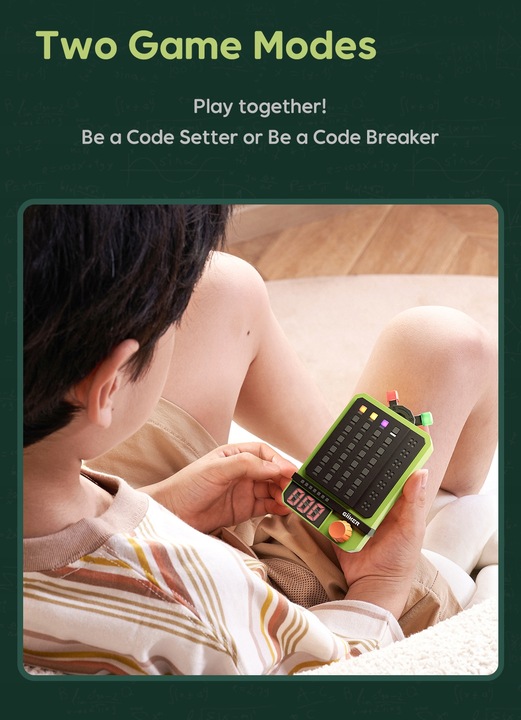 GiiKER Super Dekoder, Elektroniczna Gra Pękania Kodów, 600 Poziomów Solo &