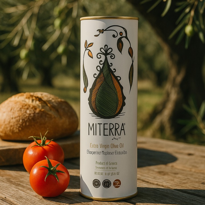 OLIWA Z OLIWEK EXTRA VIRGIN 1L MITERRA, Z GRECJI, TŁOCZONA NA ZIMNO