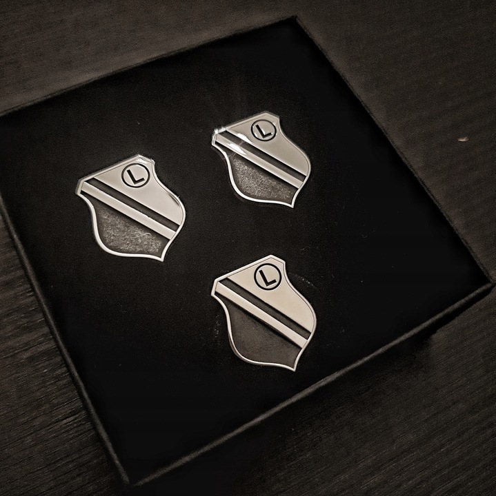 Spinki do mankietów z herbem Twojego klubu srebro