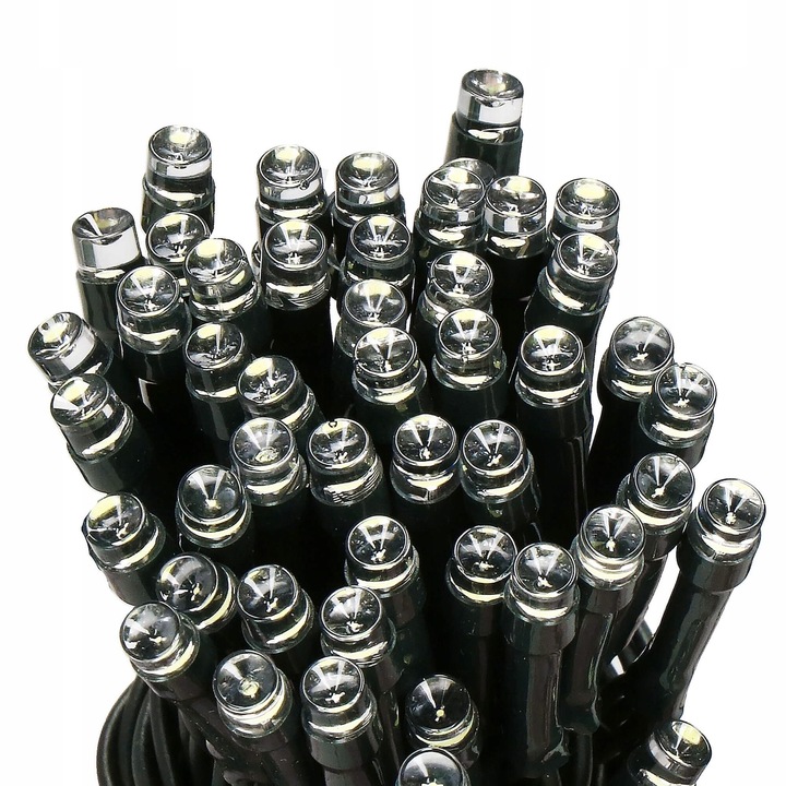 LAMPKI CHOINKOWE 100 LED 10m ZEWNĘTRZNE +TIMER IP44 8 FUNKCJI NA BATERIE