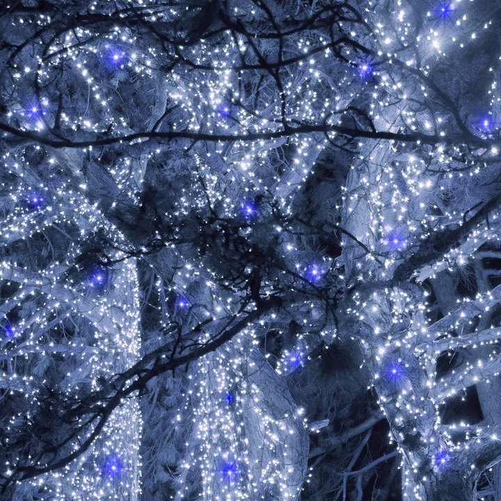 LAMPKI CHOINKOWE 300LED FLASH ZEWNĘTRZNE 17,5M ŚWIATEŁKA CHOINKOWE NA PRĄD