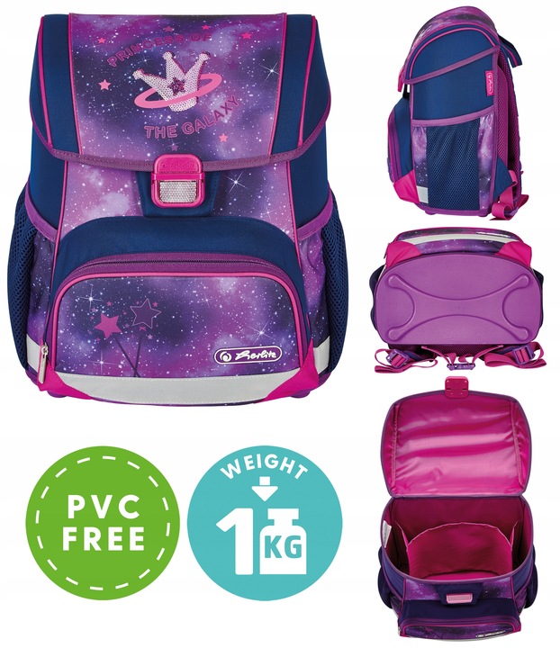 TORNISTER PLECAK HERLITZ LOOP GALAXY PRINCESS 1-3