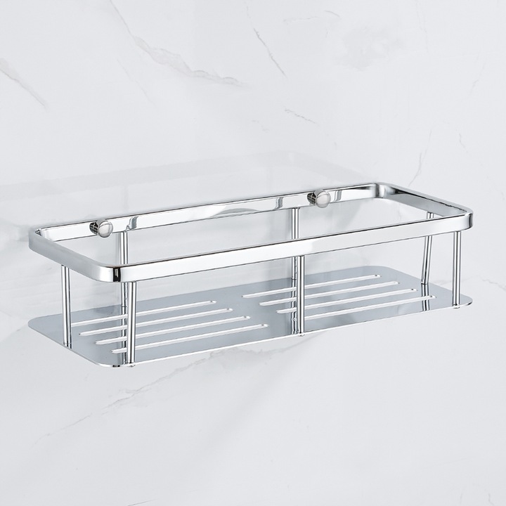 Koszyk półka łazienkowa chrom pod prysznic