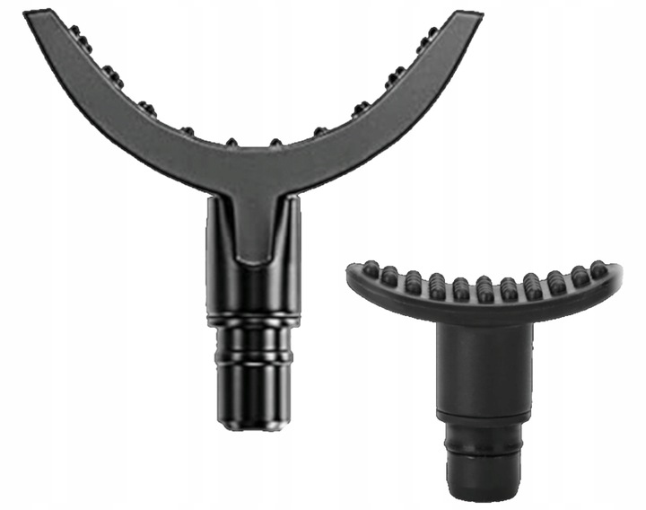 PISTOLET DO MASAŻU PLECÓW CIAŁA STÓP MASAŻER MASSAGE GUN 10 KOŃCÓWEK ZESTAW