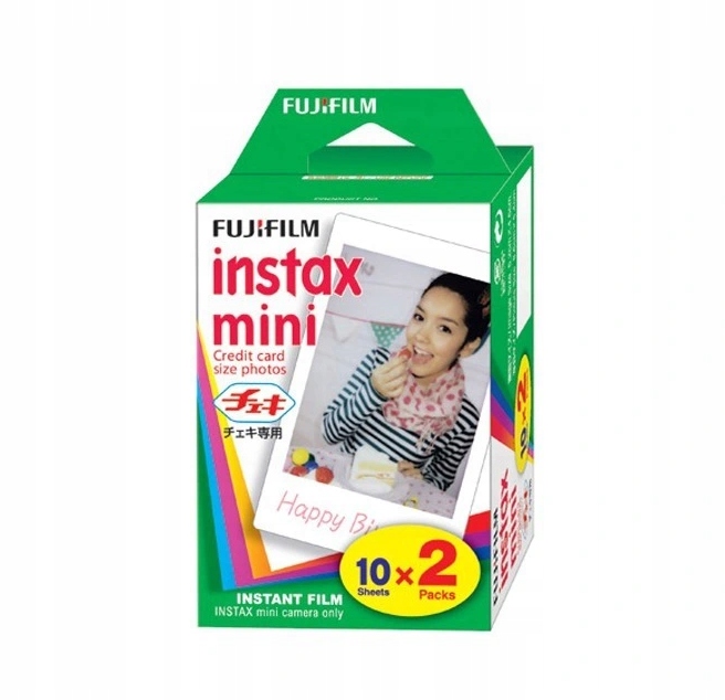 Wkłady Fujifilm Instax Mini Glossy 2 pack 20 zdjęć (100 zdjęć)