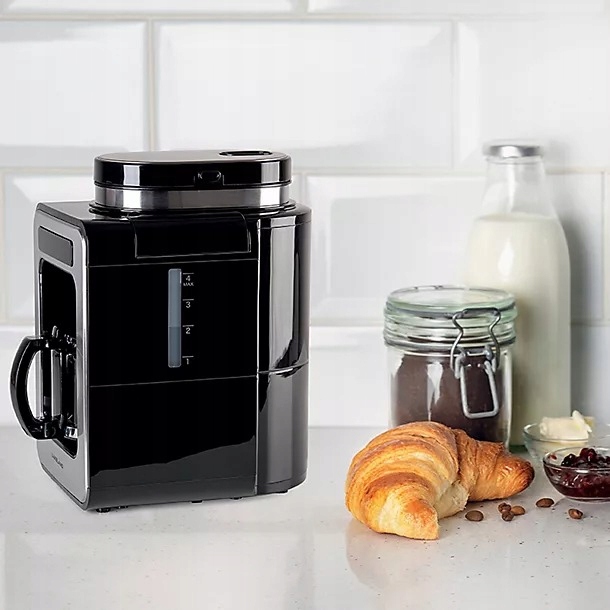 ANGIELSKI PRZELEWOWY EKSPRES DO KAWY MŁYNEK 600ML KOMPAKTOWY