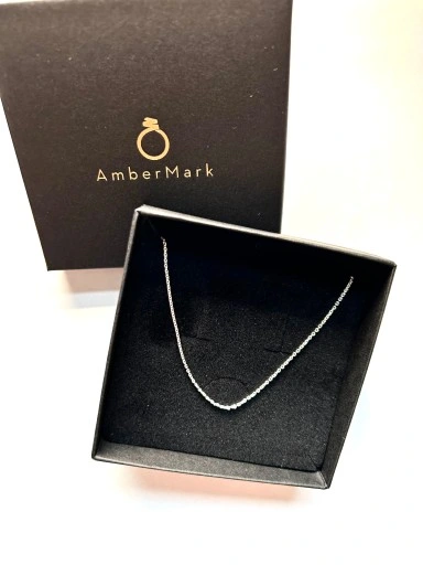 Łańcuszek srebrny simple 50 cm SREBRO 925 DAMSKI delikatny