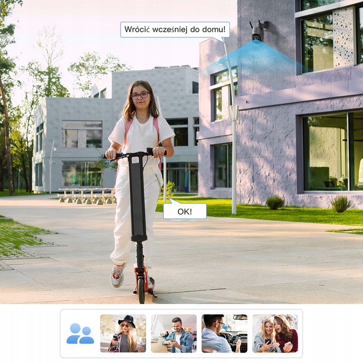 KAMERA ZEWNĘTRZNA IP Z KARTĄ SIM 3G 4G LTE GSM PTZ PODWÓJNY OBIEKTYW 6×ZOOM