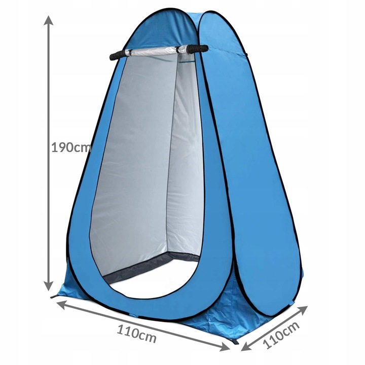Namiot Na Prysznic Przebieralnia Toaleta Wc Przenośna Plażowy Kempingowy