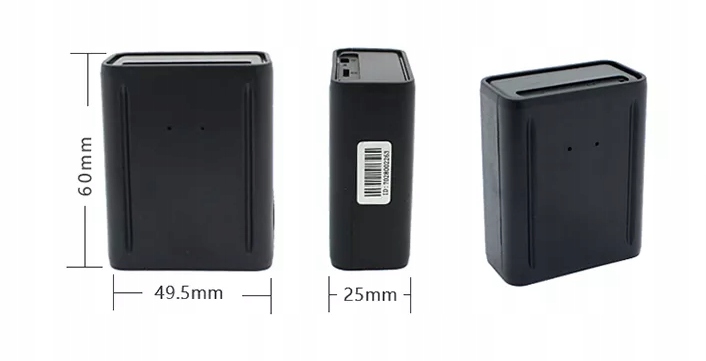 LOKALIZATOR GPS GT20C 5000mAh 60 DNI MAGNES PODSŁUCH APP BEZ ABONAMENTU