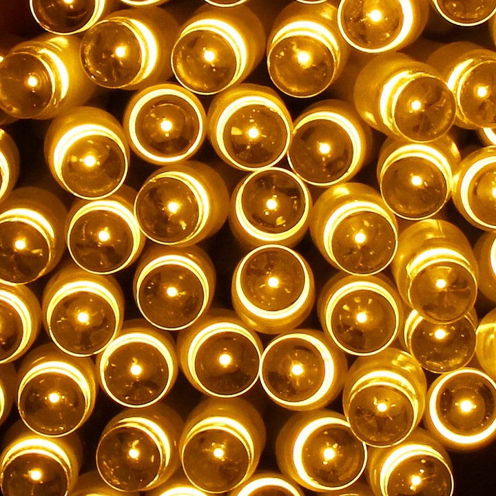 LAMPKI CHOINKOWE 100LED ZEWNĘTRZNE WEWNĘTRZNE 10m BIAŁE CIEPŁE ŚWIĄTECZNE