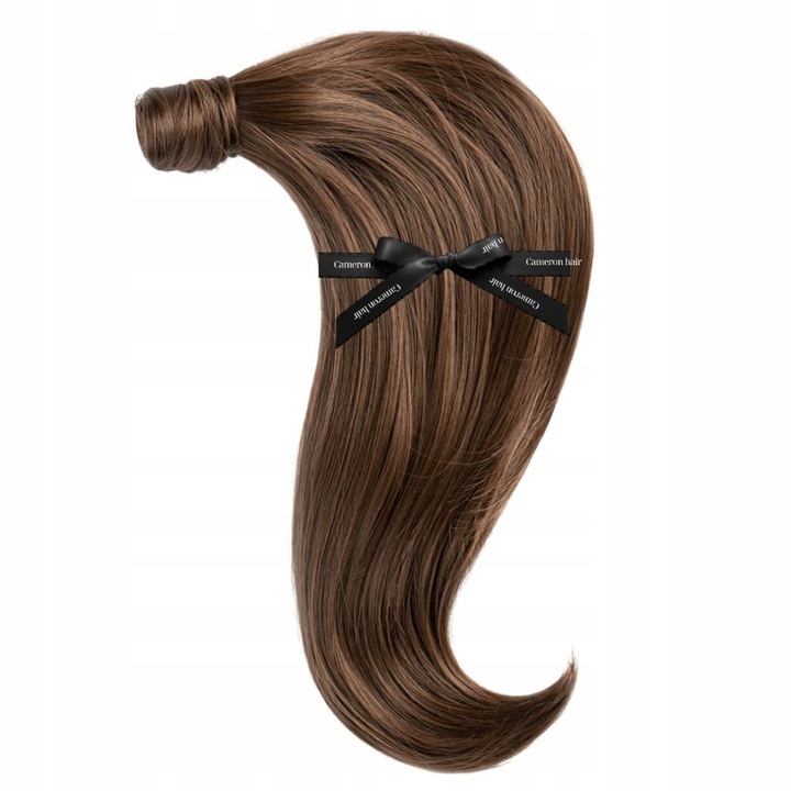 DOCZEPIANY KUCYK 50cm TRESKA ogon koński dopinka kitka 17 KOLORÓW doczepy