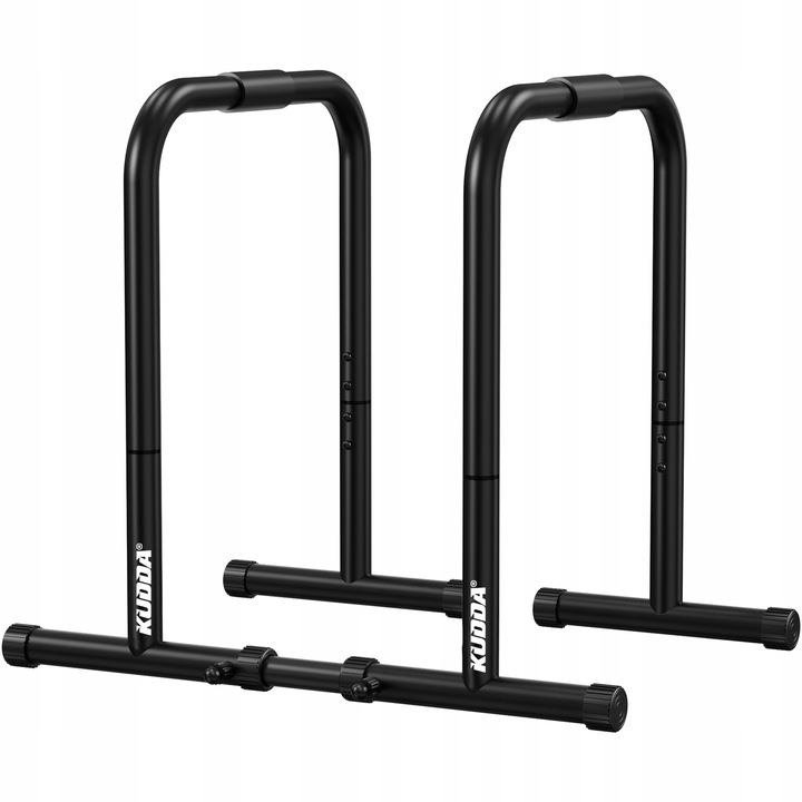 Poręcze do dipów ćwiczeń pompek, dipy treningowe WYSOKIE 90cm STABILNE