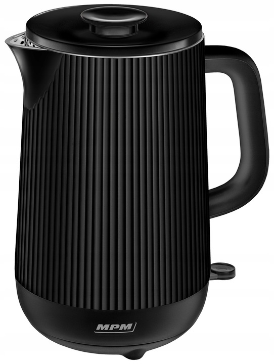 Czajnik elektryczny bezprzewodowy MPM MCZ-115/C podwójne ścianki czarny