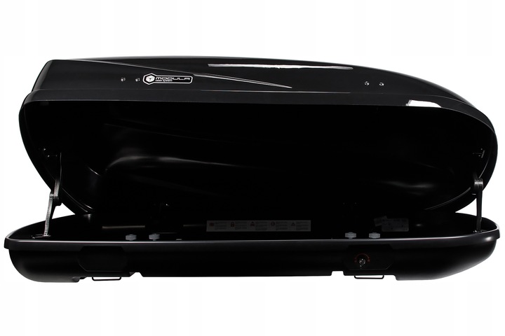 BOX DACHOWY BAGAŻNIK MODULA BELUGA 460L MOCS0328 CZARNY POŁYSK