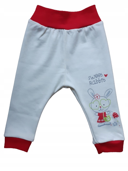 Półśpiochy dla maluszka 80 bawełna bezucisk. 3 pak