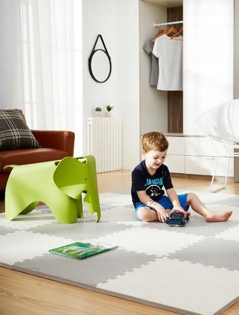 DUŻE PUZZLE PIANKOWE MATA PIANKOWA 180x180 9 SZT.