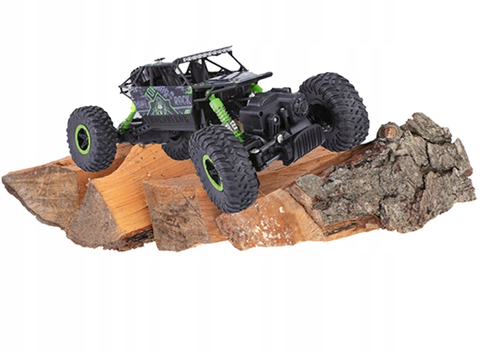 ZDALNIE STEROWANY DUŻY SAMOCHÓD TERENOWY AUTO POJAZD 4x4 PILOT ZASIĘG 50M