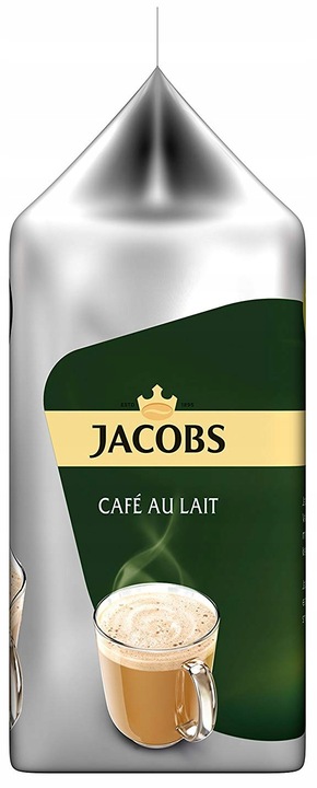 Kapsułki TASSIMO Jacobs Cafe Au Lait 16szt