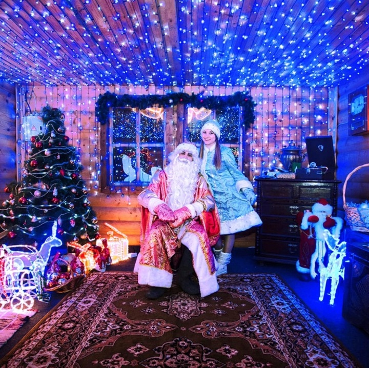 Lampki Choinkowe Flash 500 NIEBIESKIE + Biały Zimny FLASH