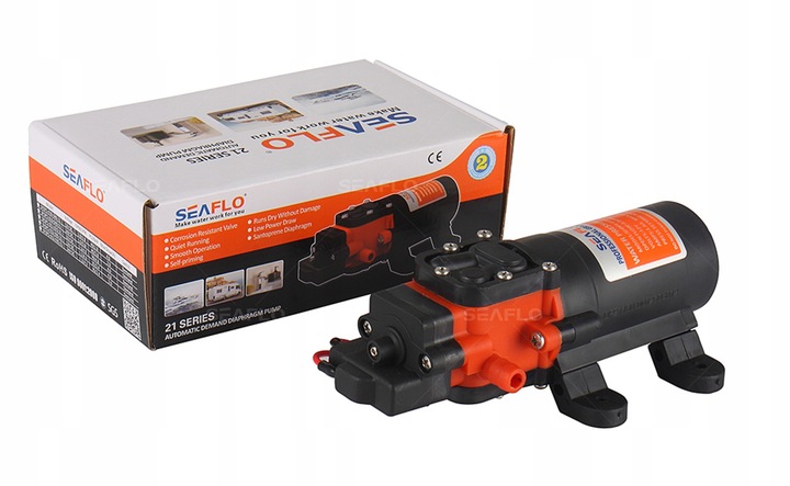 Pompa Wody Ciśnieniowa do UMYWALKI ZLEWU PRYSZNICA seaflow SFDP1-010-040-21